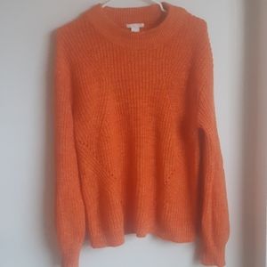 Orange sweater